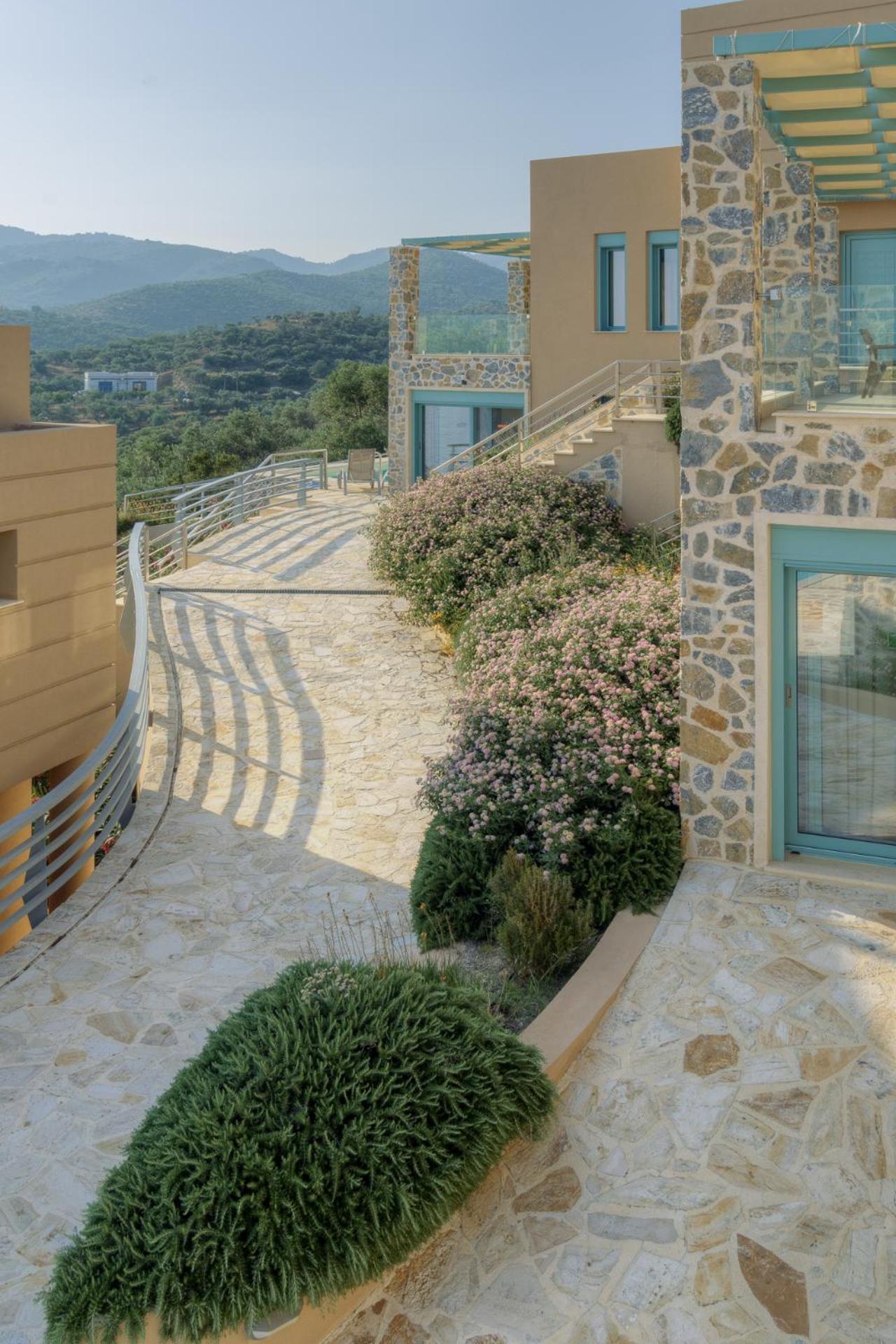 Ouzo Panoramic Houses 1, With Private Pool Plomari Exterior photo