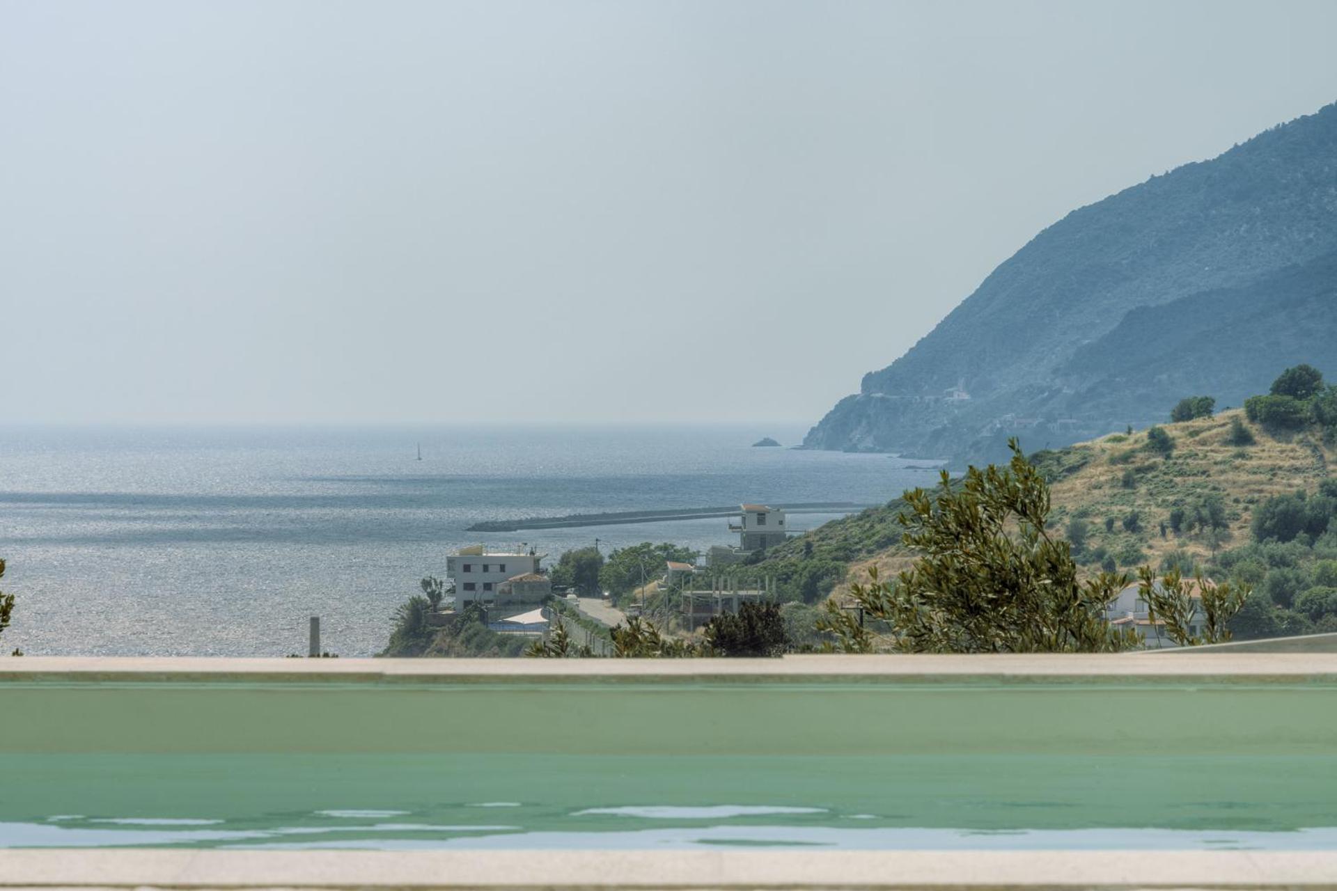Ouzo Panoramic Houses 1, With Private Pool Plomari Exterior photo