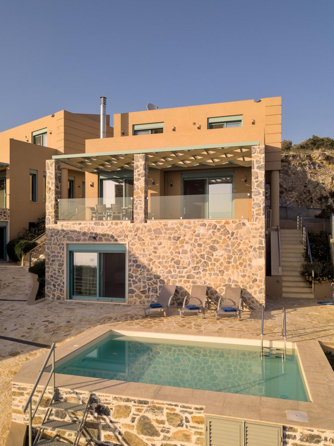 Ouzo Panoramic Houses 1, With Private Pool Plomari Exterior photo