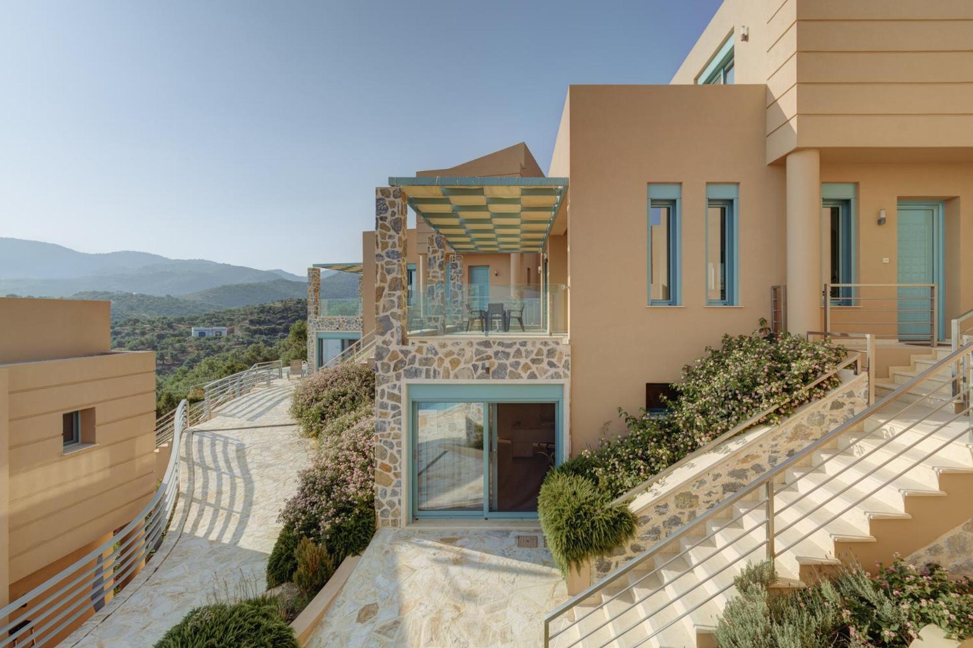 Ouzo Panoramic Houses 1, With Private Pool Plomari Exterior photo