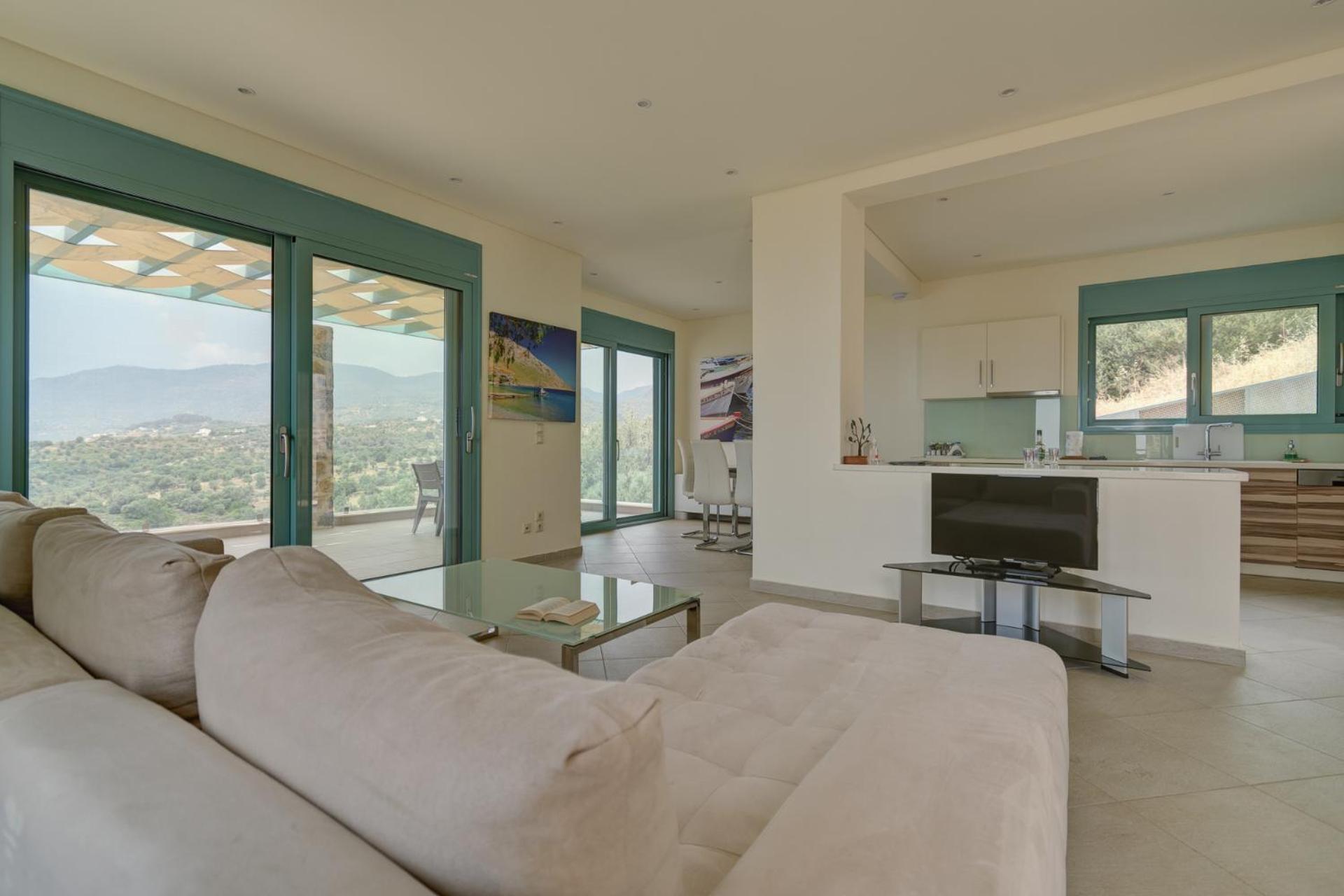 Ouzo Panoramic Houses 1, With Private Pool Plomari Room photo