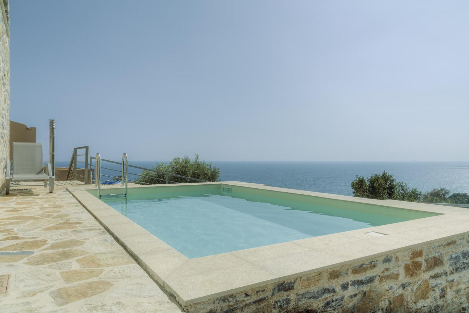 Ouzo Panoramic Houses 1, With Private Pool Plomari Room photo