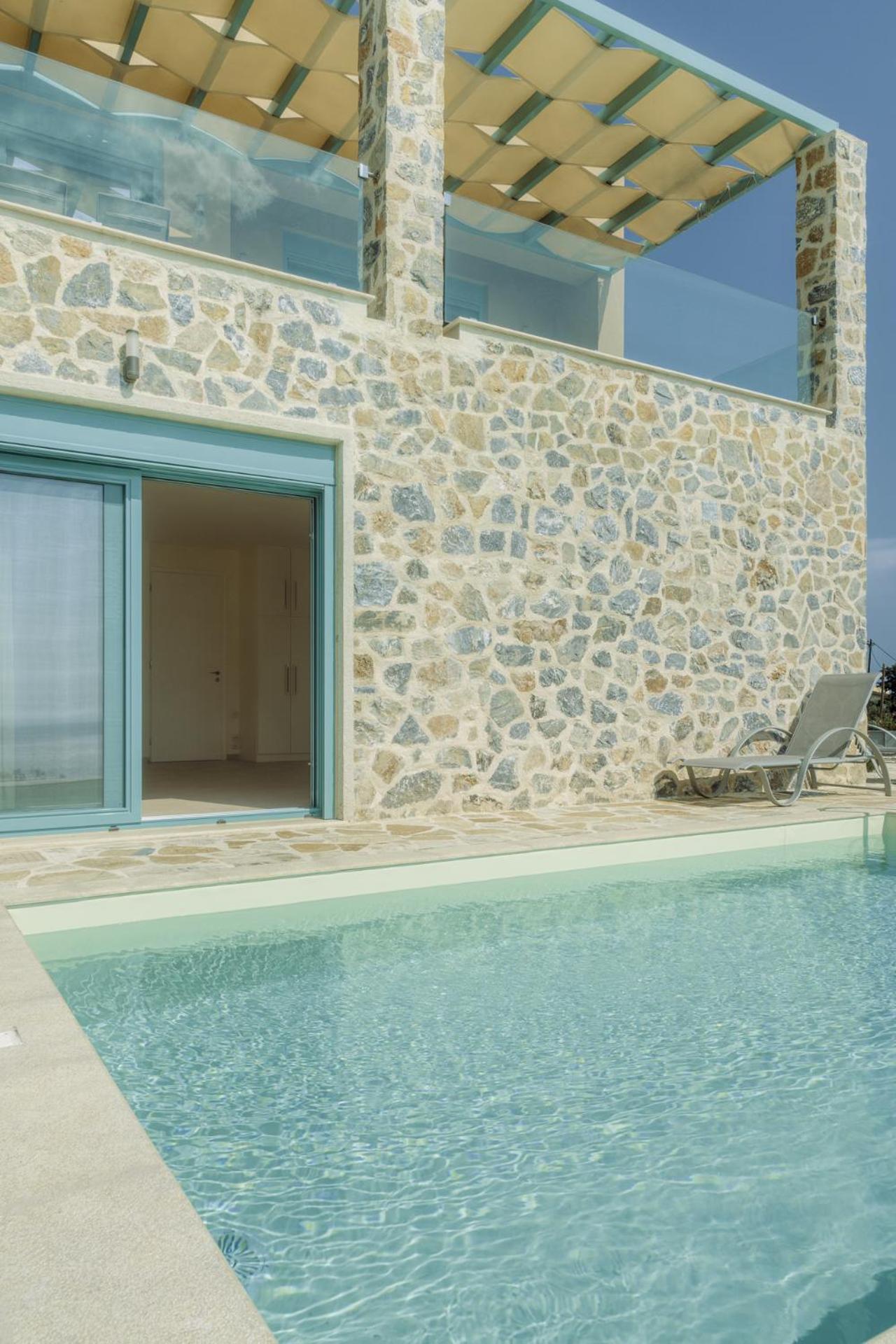 Ouzo Panoramic Houses 1, With Private Pool Plomari Room photo